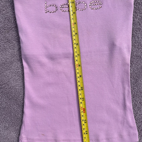 Bebe Lavender Classic Tube Top.   Size M - Picture 5 of 7